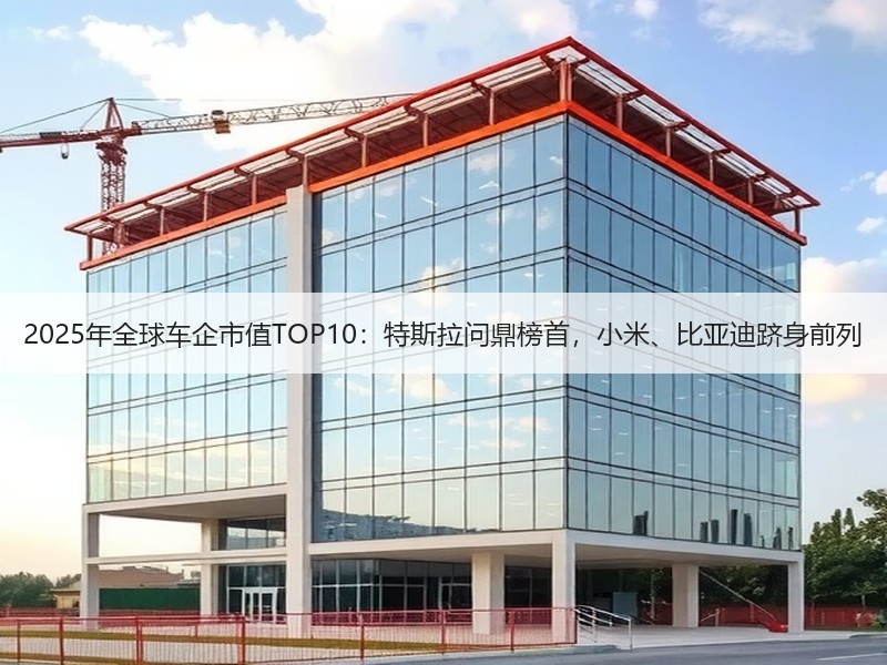 2025年全球车企市值TOP10：特斯拉