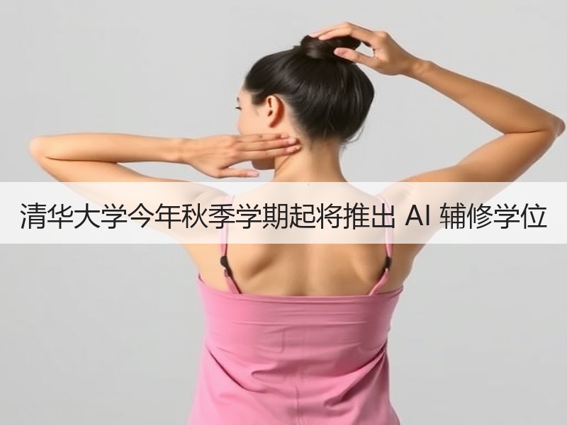 清华大学今年秋季学期起将推出 AI 辅修