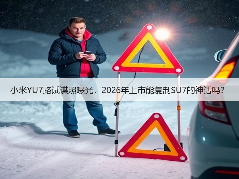 小米YU7路试谍照曝光，2026年上市能
