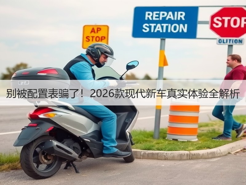 别被配置表骗了！2026款现代新车真实体