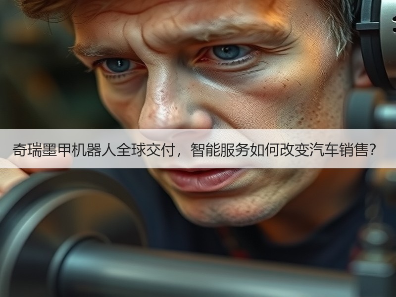 奇瑞墨甲机器人全球交付，智能服务如何改变