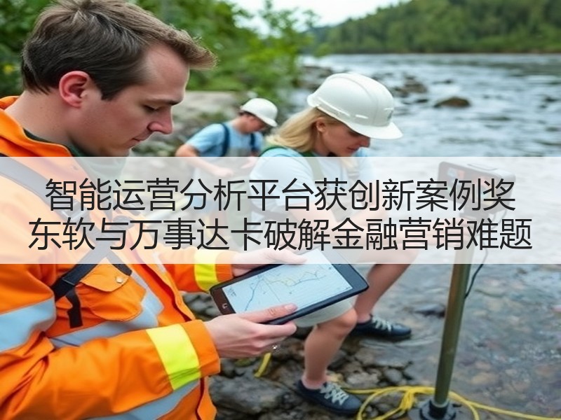 智能运营分析平台获创新案例奖 东软与万事