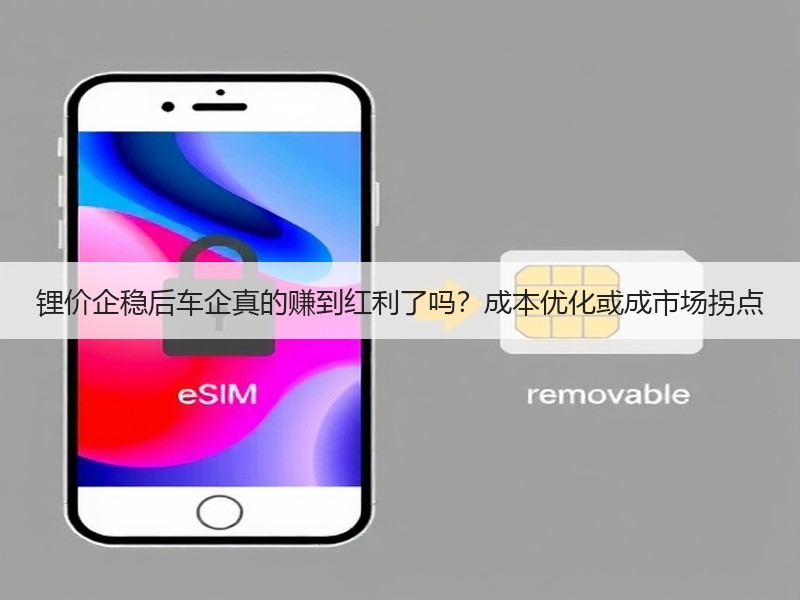 锂价企稳后车企真的赚到红利了吗？成本优化