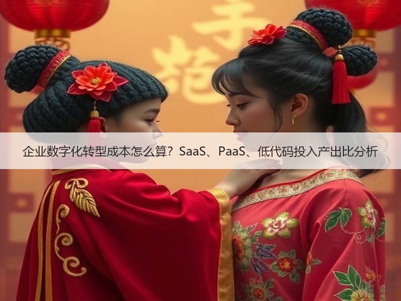 企业数字化转型成本怎么算？SaaS、Pa