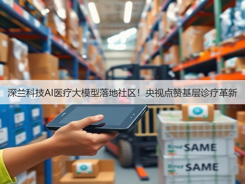 深兰科技AI医疗大模型落地社区！央视点赞