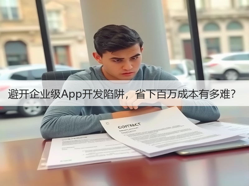 避开企业级App开发陷阱，省下百万成本有