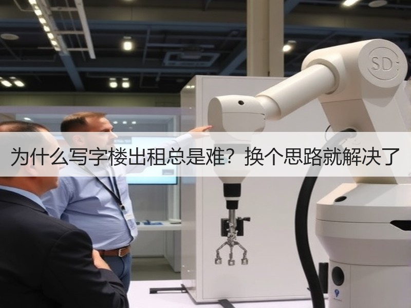 为什么写字楼出租总是难？换个思路就解决了