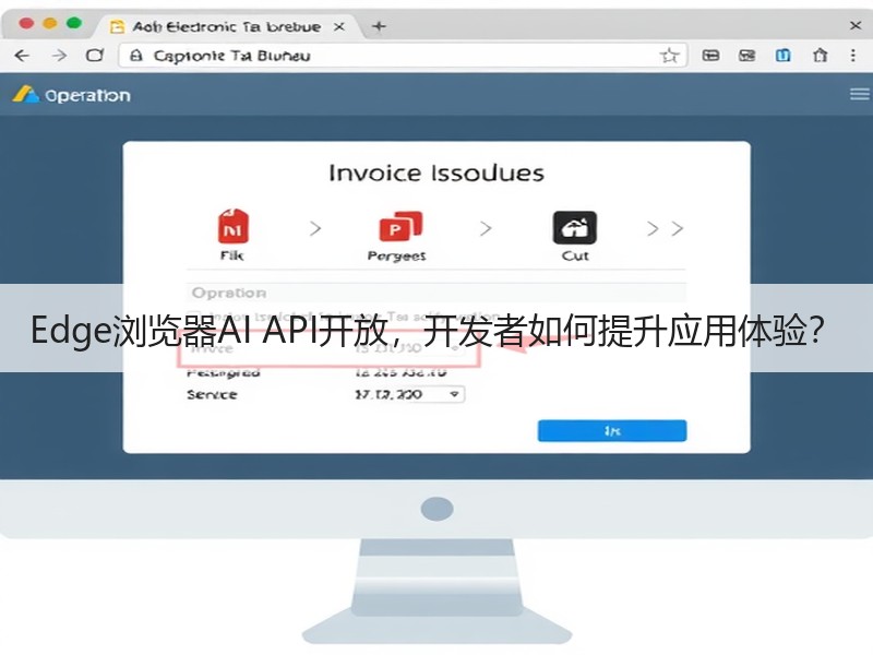 Edge浏览器AI API开放，开发者如