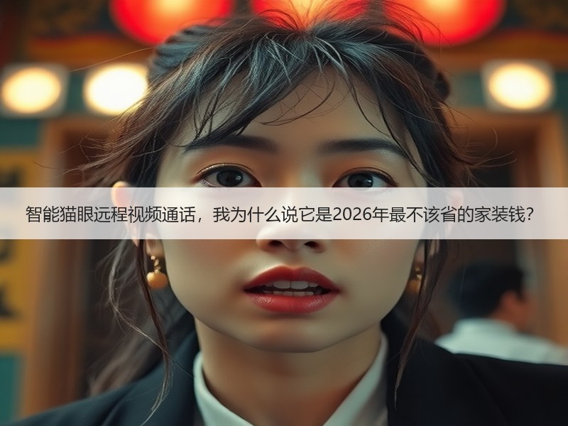 智能猫眼远程视频通话，我为什么说它是20