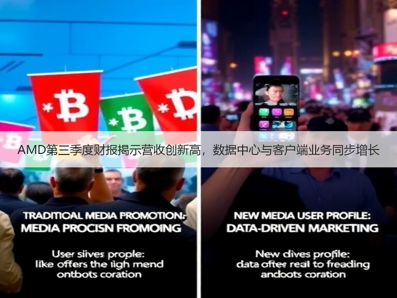 AMD第三季度财报揭示营收创新高，数据中