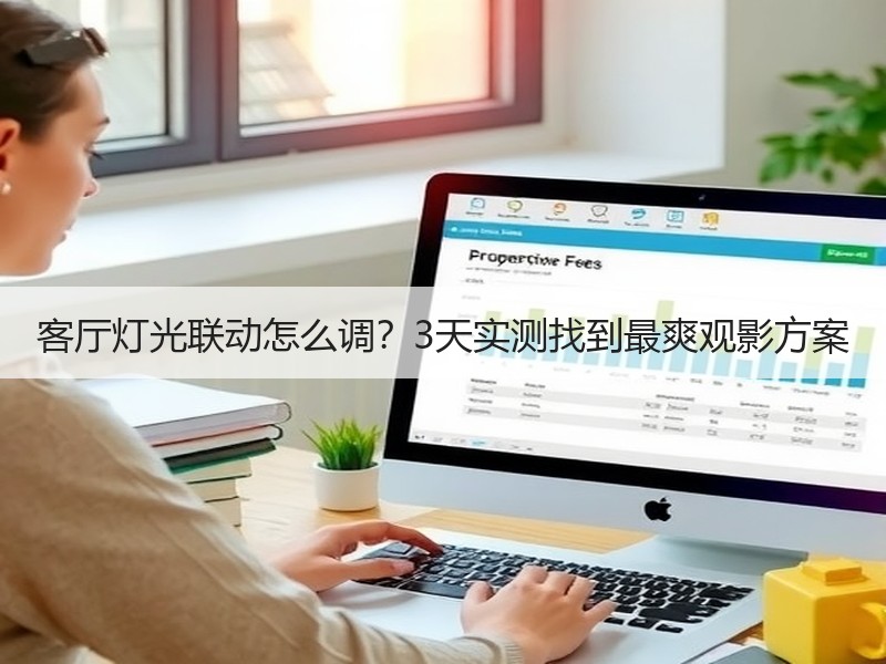 客厅灯光联动怎么调？3天实测找到最爽观影