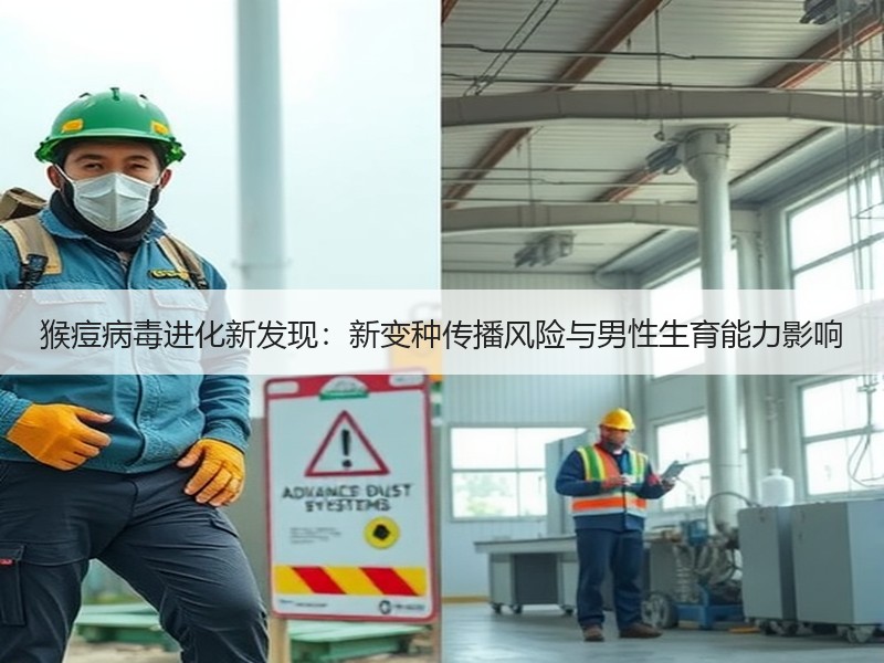 猴痘病毒进化新发现：新变种传播风险与男性