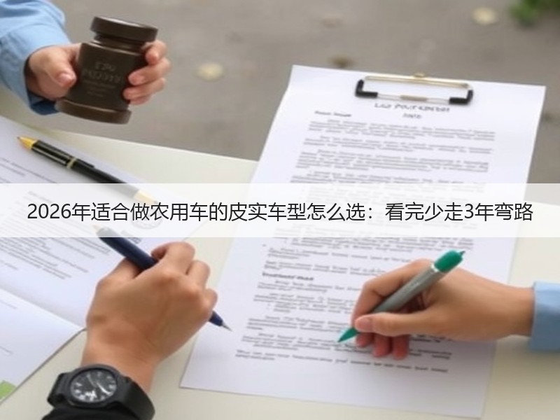 2026年适合做农用车的皮实车型怎么选：