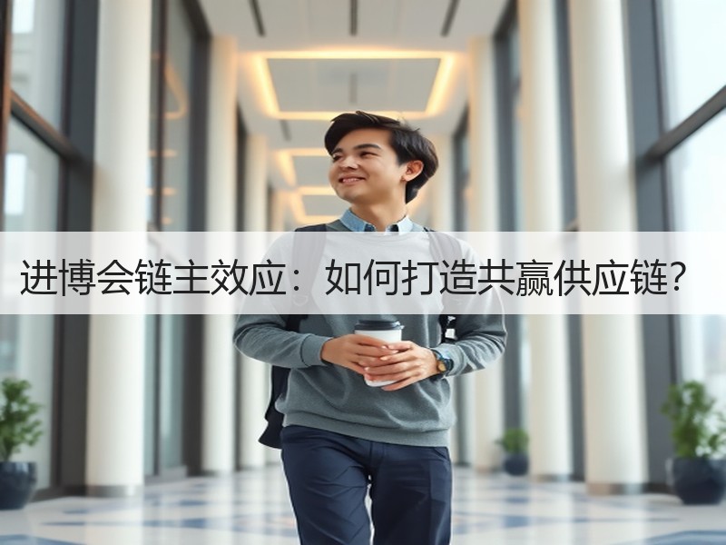 进博会链主效应：如何打造共赢供应链？