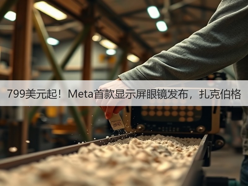 799美元起！Meta首款显示屏眼镜发布