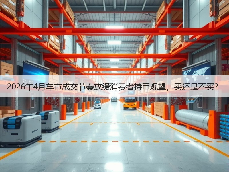 2026年4月车市成交节奏放缓消费者持币