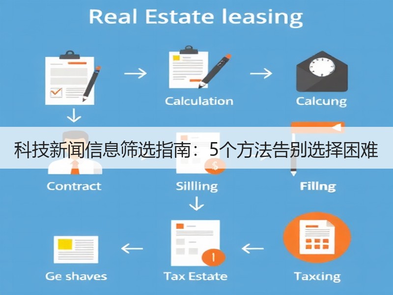 科技新闻信息筛选指南：5个方法告别选择困
