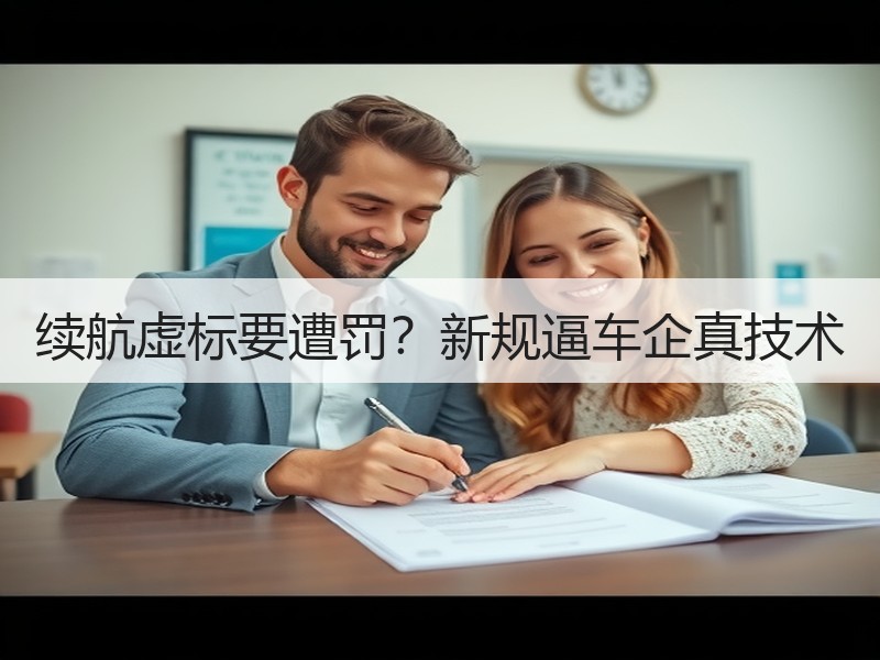 续航虚标要遭罚？新规逼车企真技术