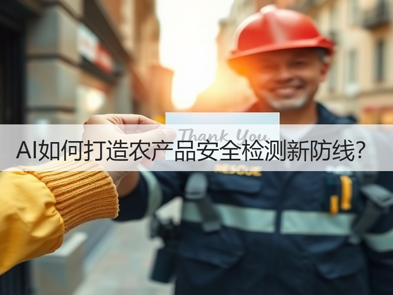 AI如何打造农产品安全检测新防线？