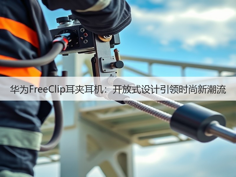 华为FreeClip耳夹耳机：开放式设计