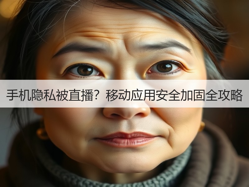 手机隐私被直播？移动应用安全加固全攻略
