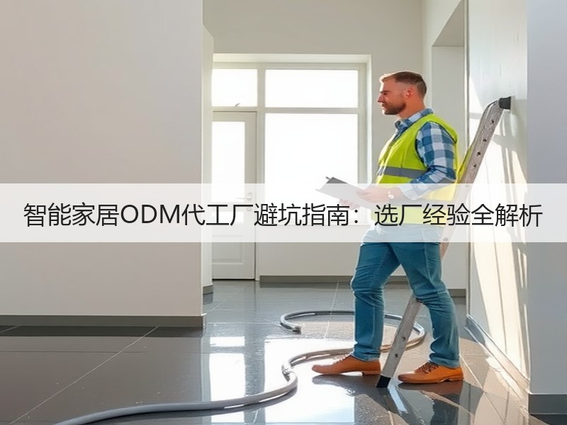 智能家居ODM代工厂避坑指南：选厂经验全