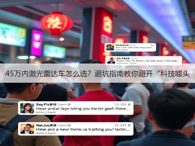 45万内激光雷达车怎么选？避坑指南教你避