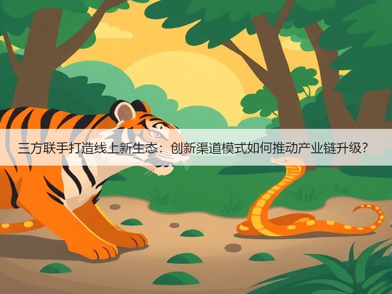 三方联手打造线上新生态：创新渠道模式如何