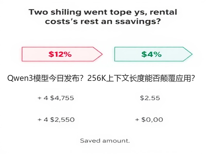 Qwen3模型今日发布？256K上下文长