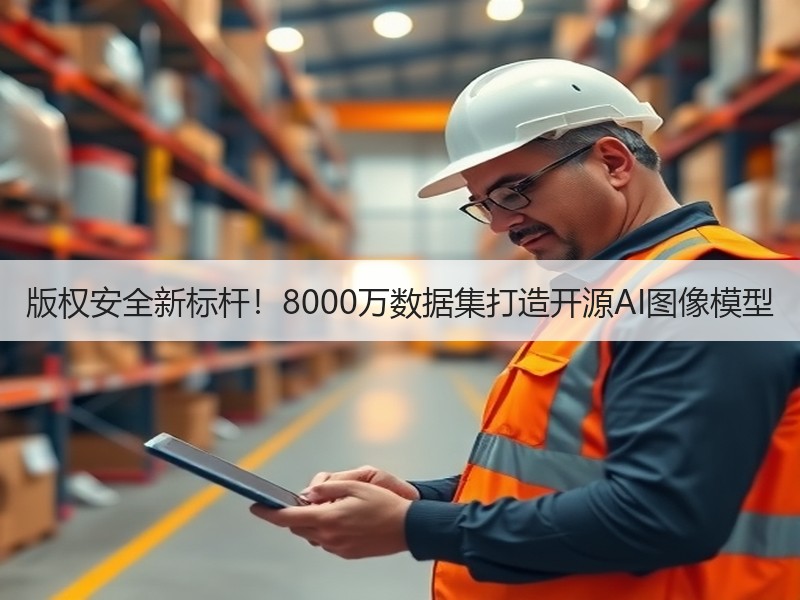 版权安全新标杆！8000万数据集打造开源