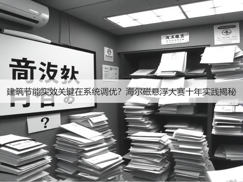 建筑节能实效关键在系统调优？海尔磁悬浮大
