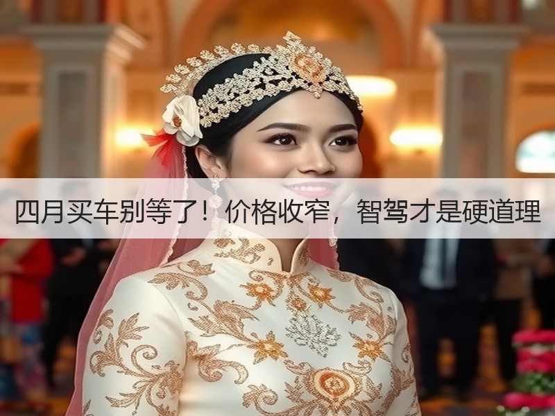 四月买车别等了！价格收窄，智驾才是硬道理