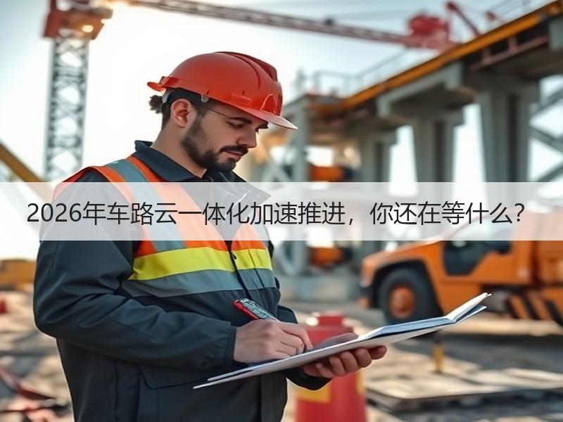2026年车路云一体化加速推进，你还在等