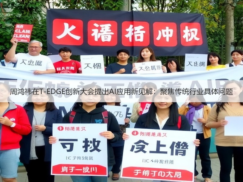 周鸿祎在T-EDGE创新大会提出AI应用