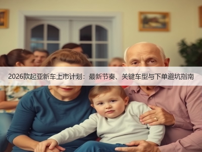 2026款起亚新车上市计划：最新节奏、关