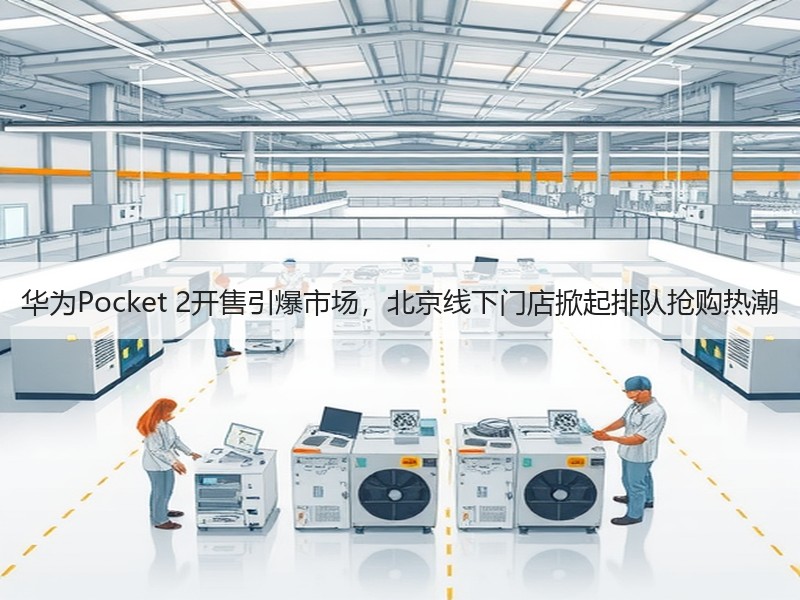华为Pocket 2开售引爆市场，北京线