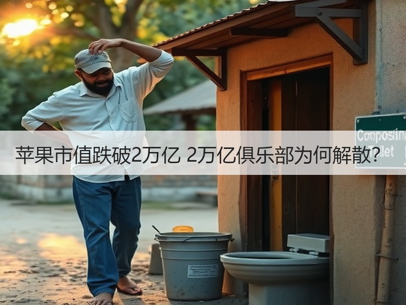 苹果市值跌破2万亿 2万亿俱乐部为何解散