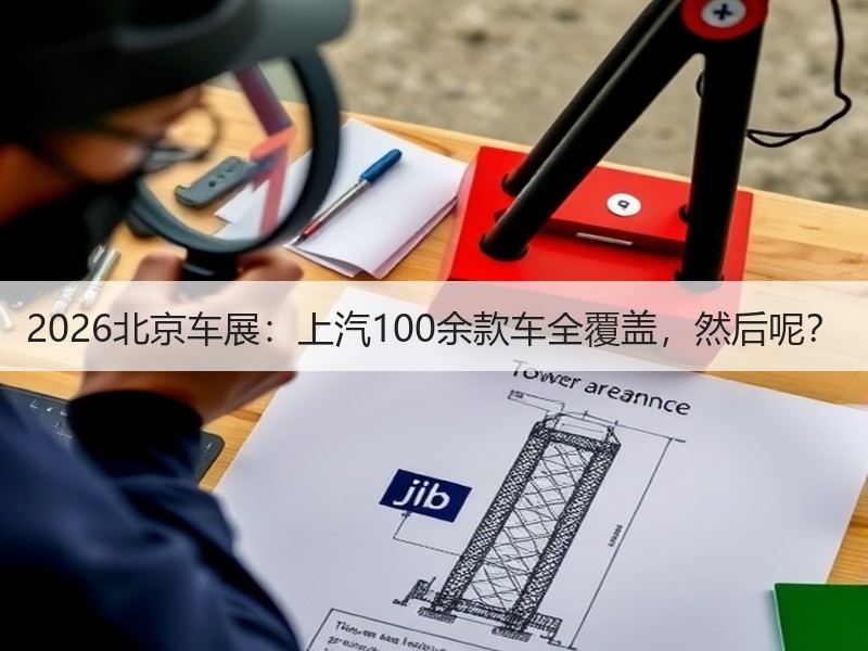 2026北京车展：上汽100余款车全覆盖