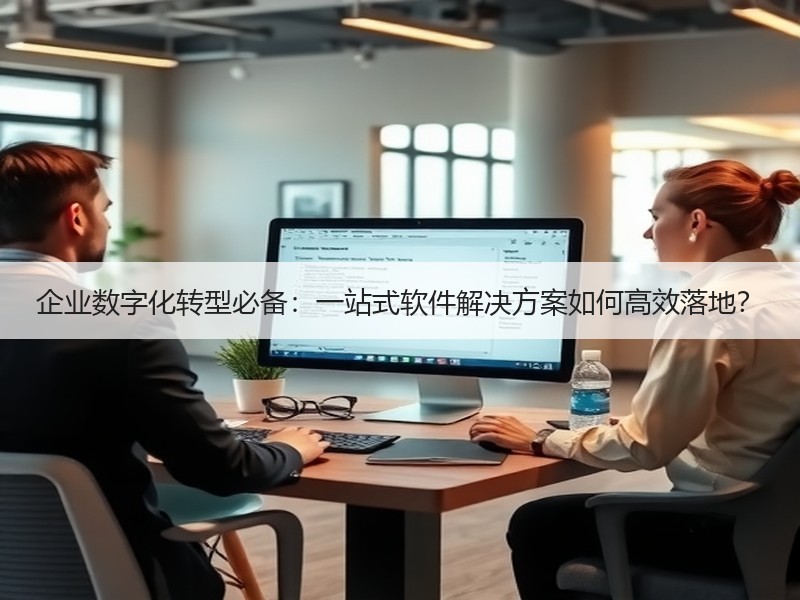 企业数字化转型必备：一站式软件解决方案如