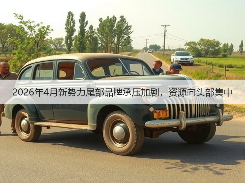 2026年4月新势力尾部品牌承压加剧，资