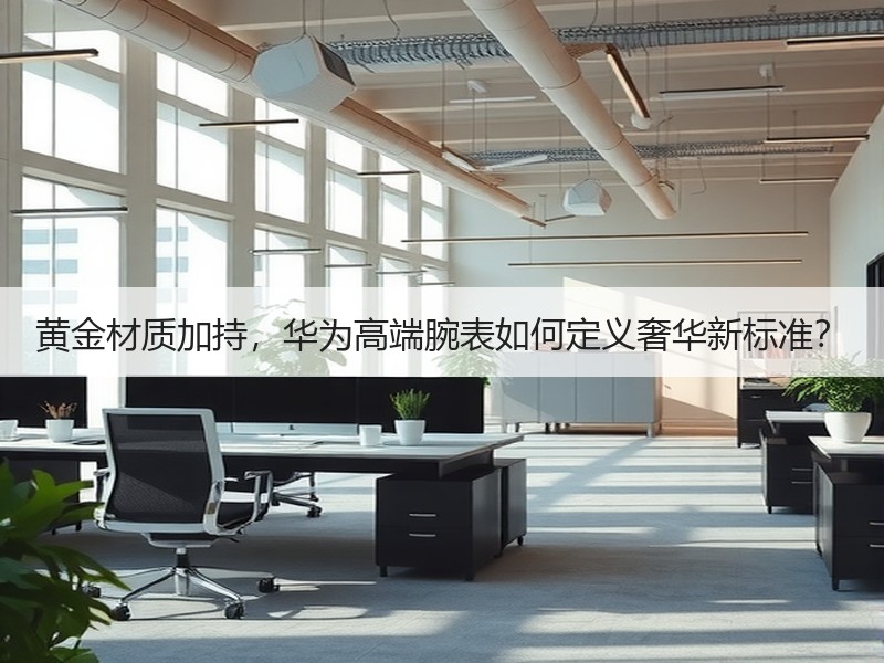 黄金材质加持，华为高端腕表如何定义奢华新