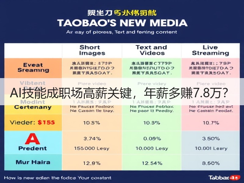 AI技能成职场高薪关键，年薪多赚7.8万