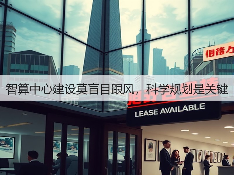 智算中心建设莫盲目跟风，科学规划是关键