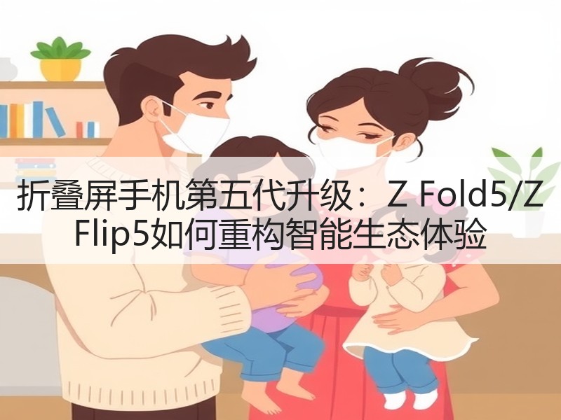 折叠屏手机第五代升级：Z Fold5/Z