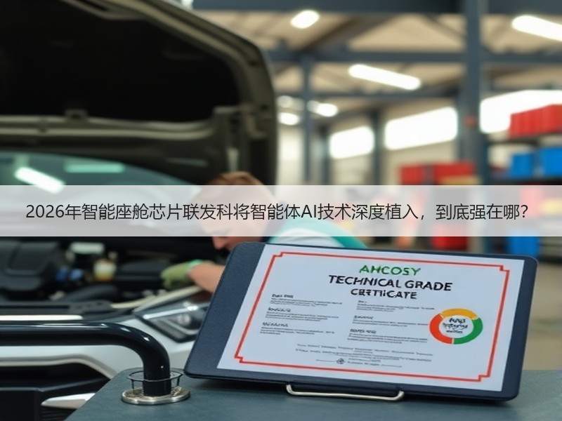 2026年智能座舱芯片联发科将智能体AI