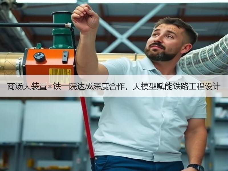 商汤大装置×铁一院达成深度合作，大模型赋