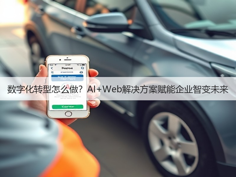 数字化转型怎么做？AI+Web解决方案赋