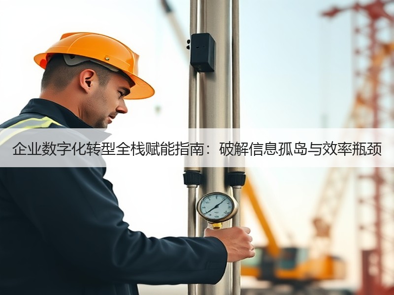 企业数字化转型全栈赋能指南：破解信息孤岛