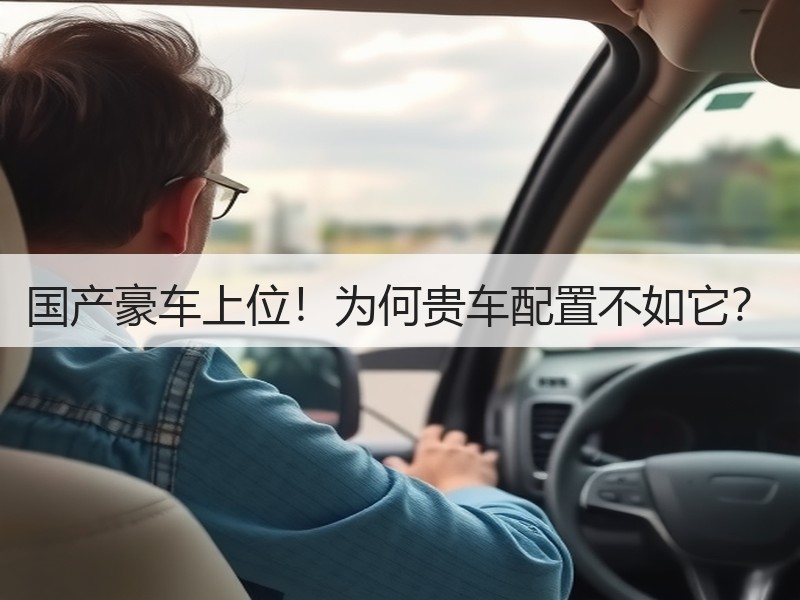 国产豪车上位！为何贵车配置不如它？