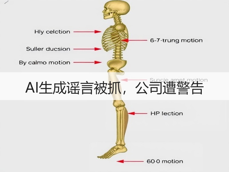 AI生成谣言被抓，公司遭警告